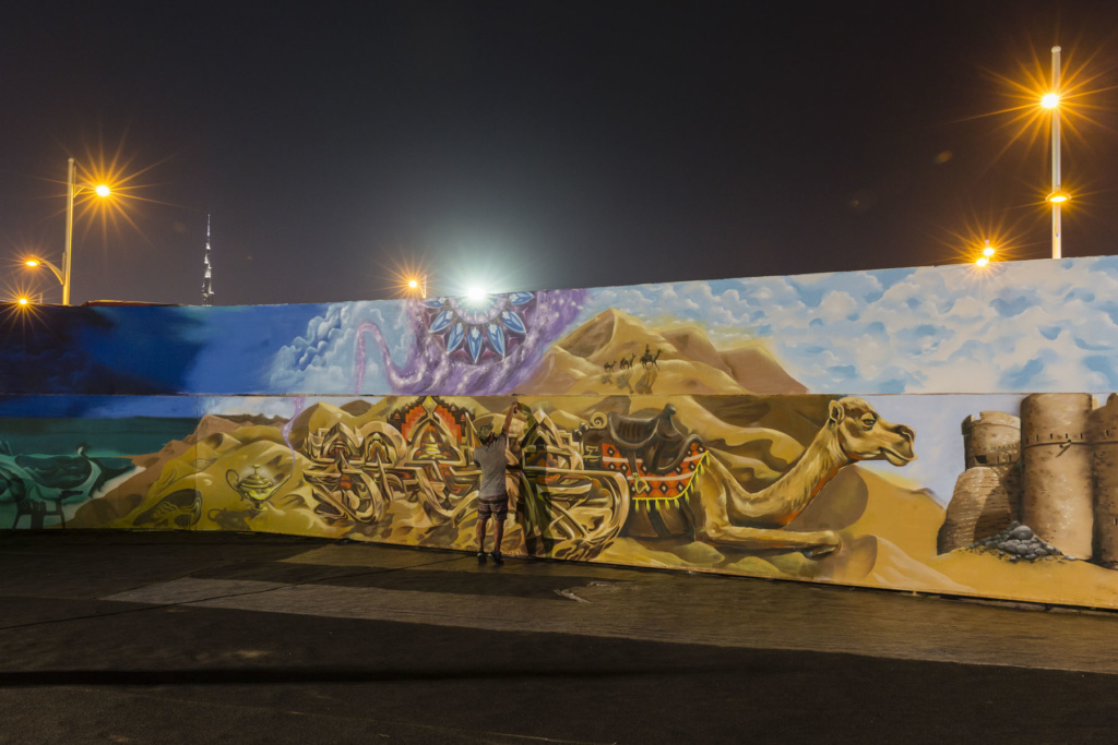 TREAS Dubai Head Above Water Ironlak Luke Shirlaw