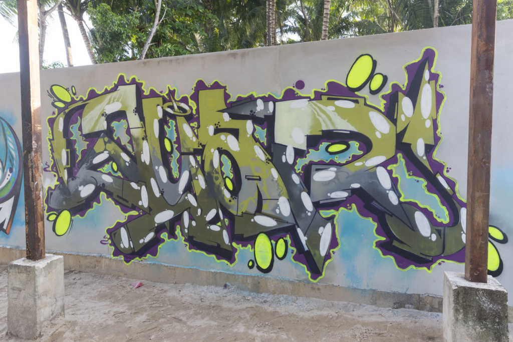 Zyar graffiti Ironlak Thailand