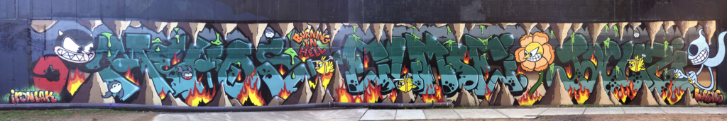 MEMOS-ELMOE-JACUZI-CHERIEBUTTONS-Graffiti-Ironlak
