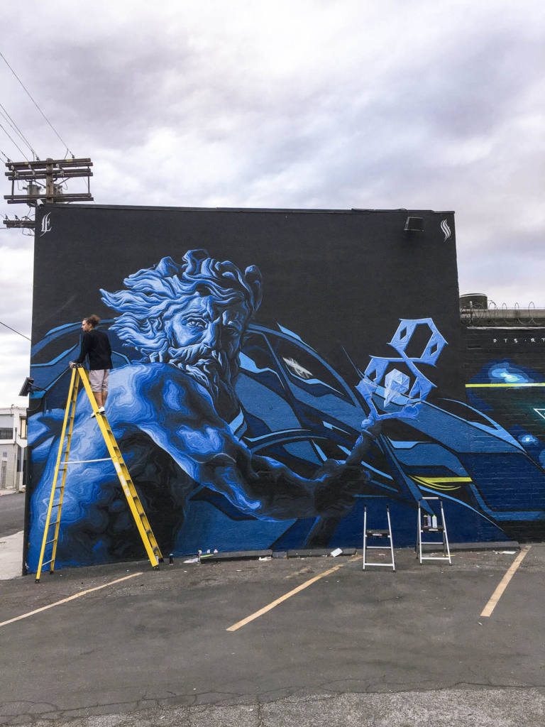 Ironlak-LA-Graffiti-Rebel8-Mural